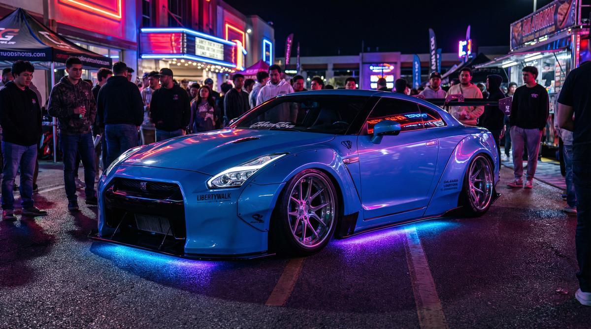 黑料GTR改装视频